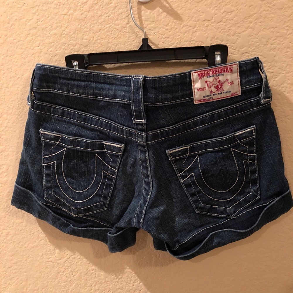 True Religion jean shorts